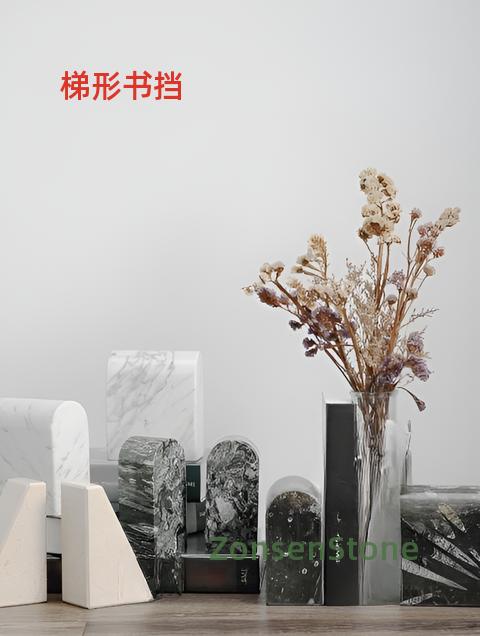 Trapezoidal bookend
