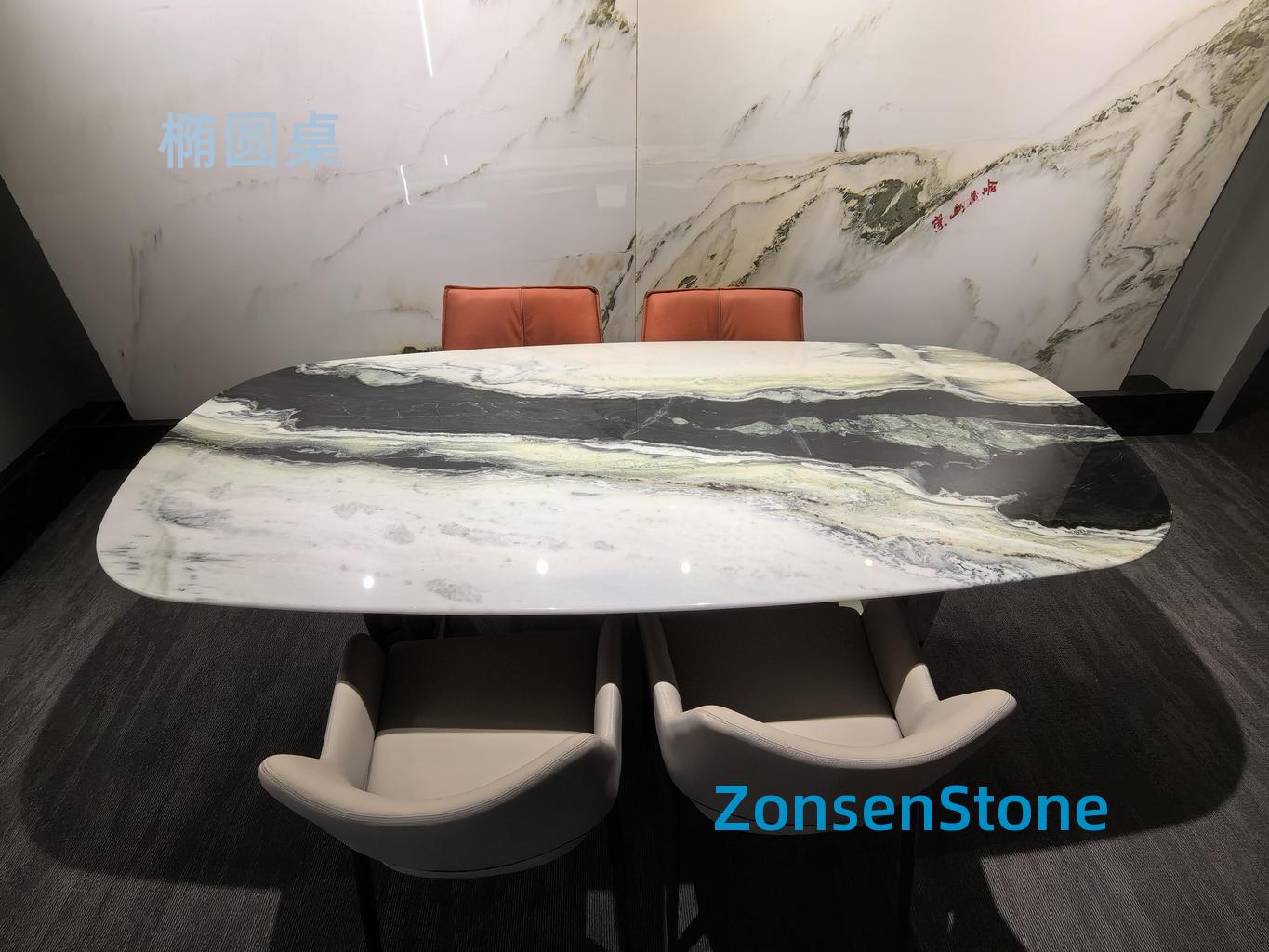 oval table