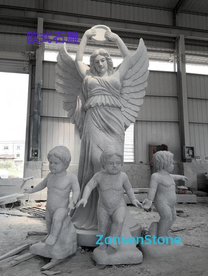 European-style stone carving