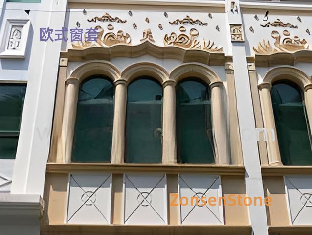 European-style window frames
