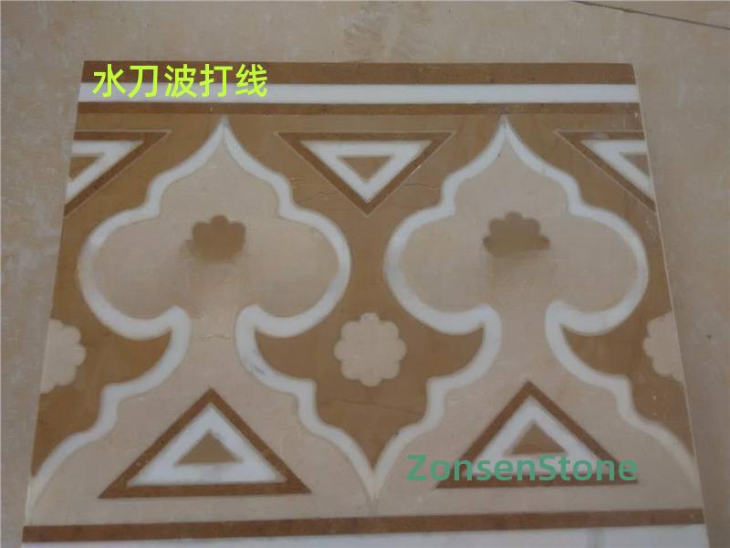 Water jet wave bonding