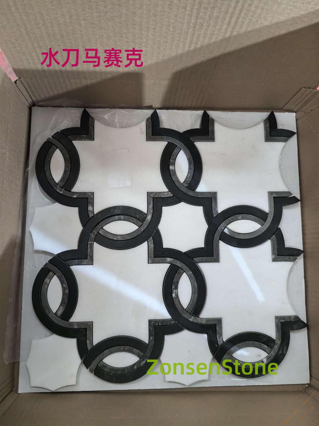 Waterjet mosaic