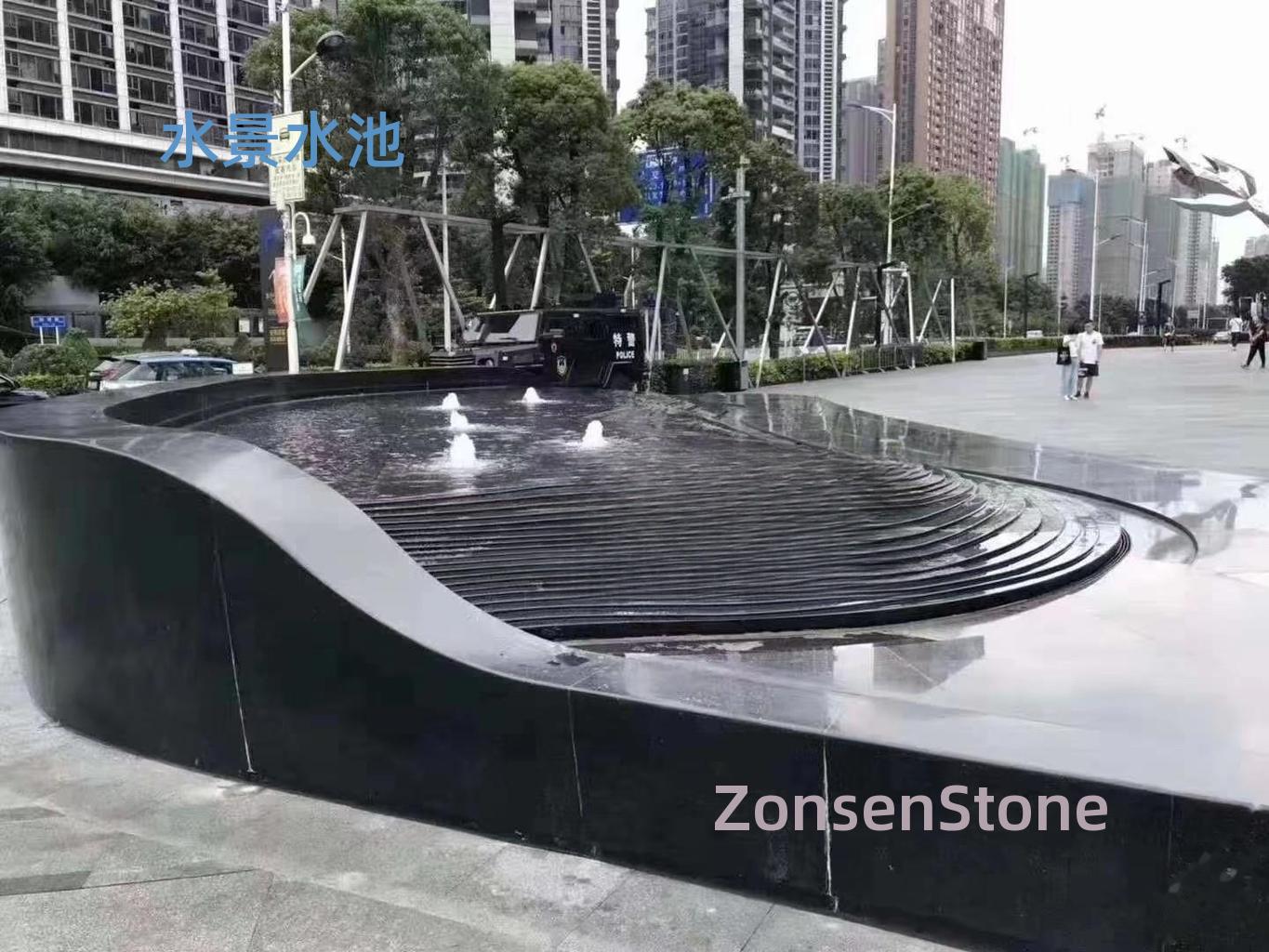 Water feature pool
