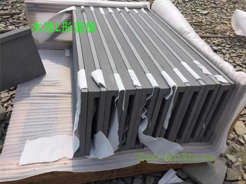 L-shaped cover for water tank