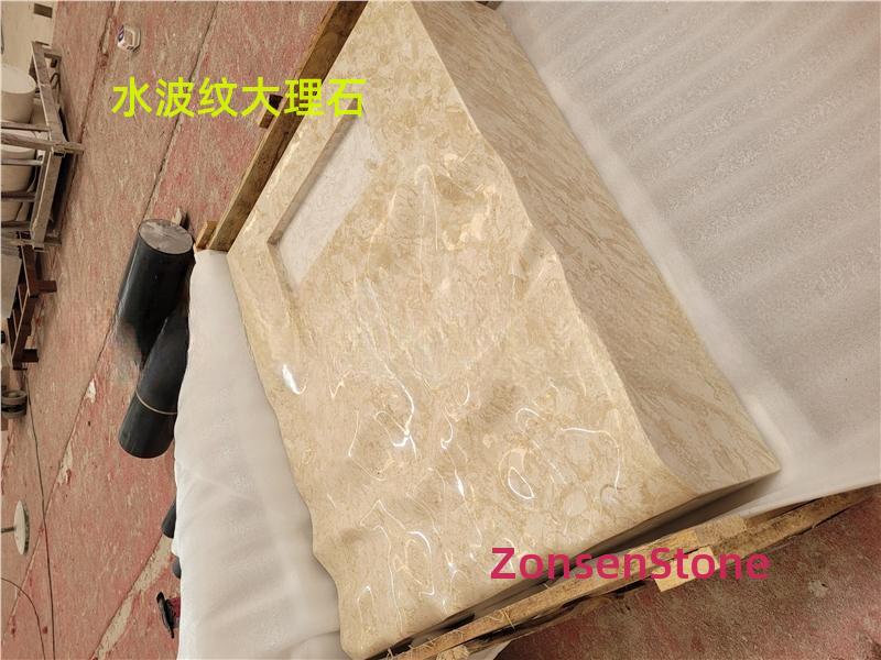 Water ripple marble