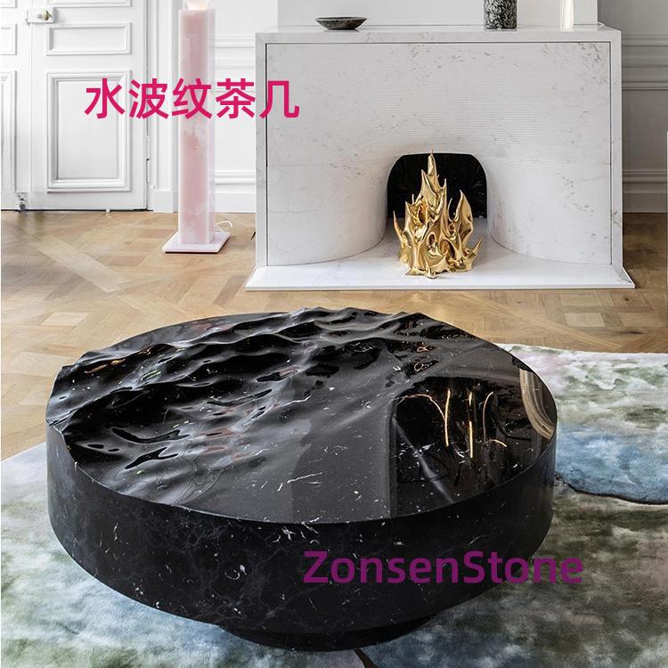 Water ripple coffee table