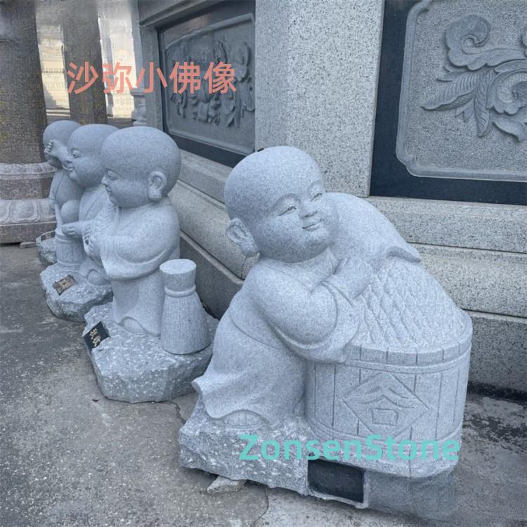 Small Buddha statue of a novice monk