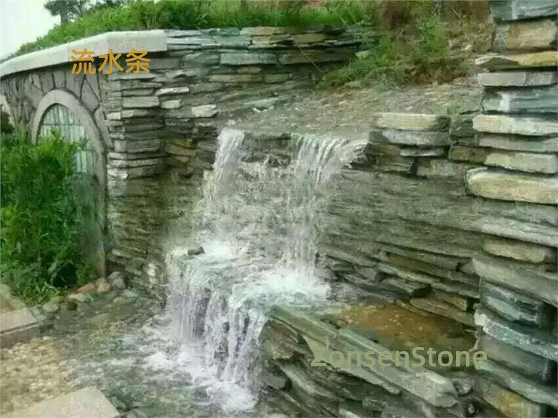 Flowing water strip