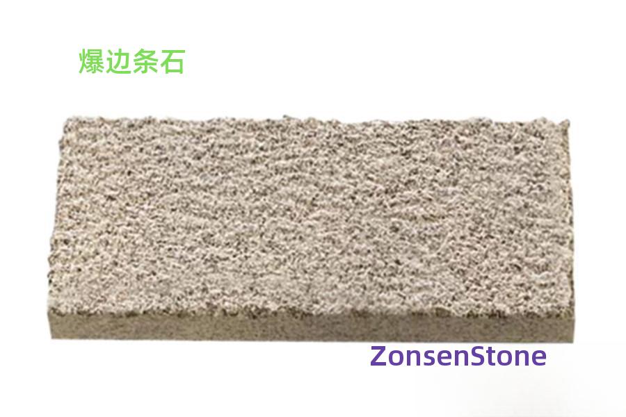 Edge-bursting stone