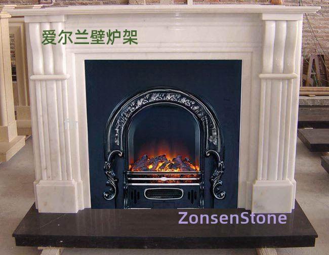 Irish fireplace mantel