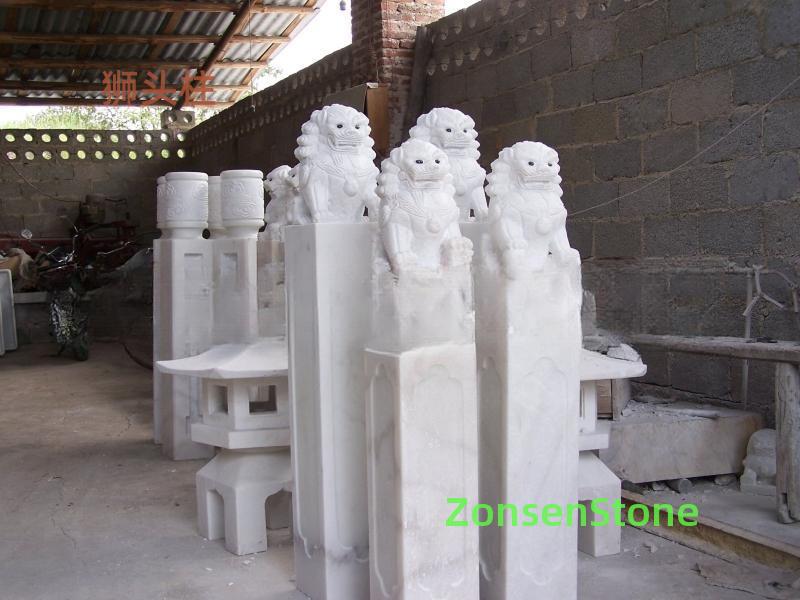 Lion Head Pillar