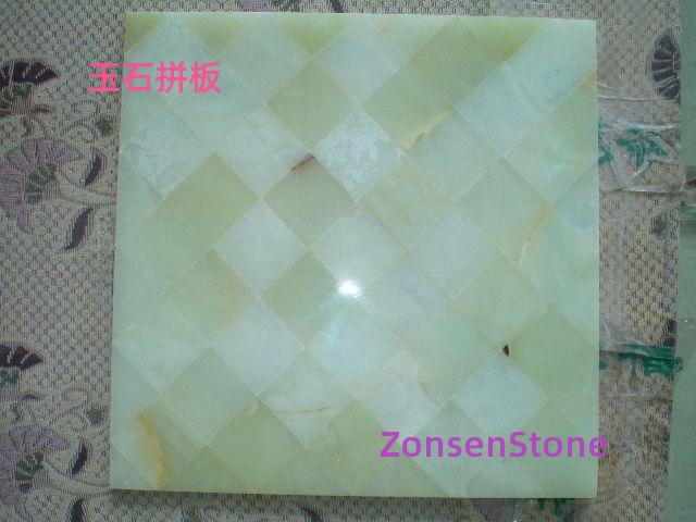 Jade mosaic panels