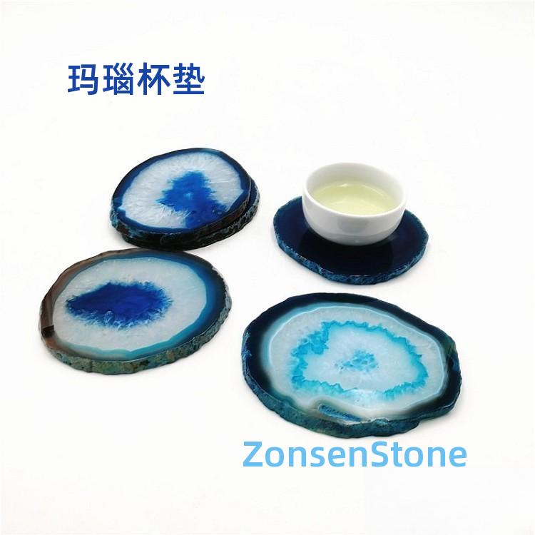 Agate coasters
