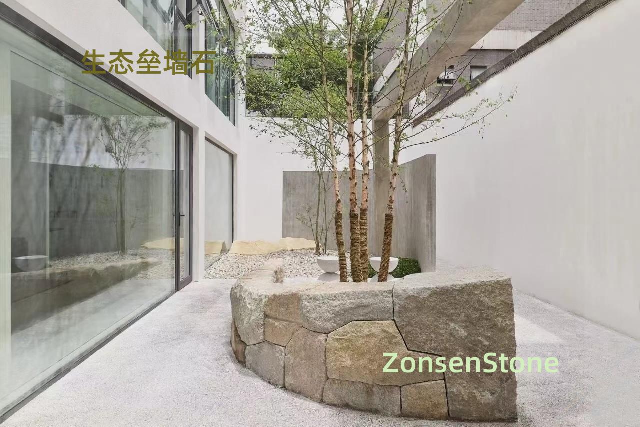 Ecological wall stones
