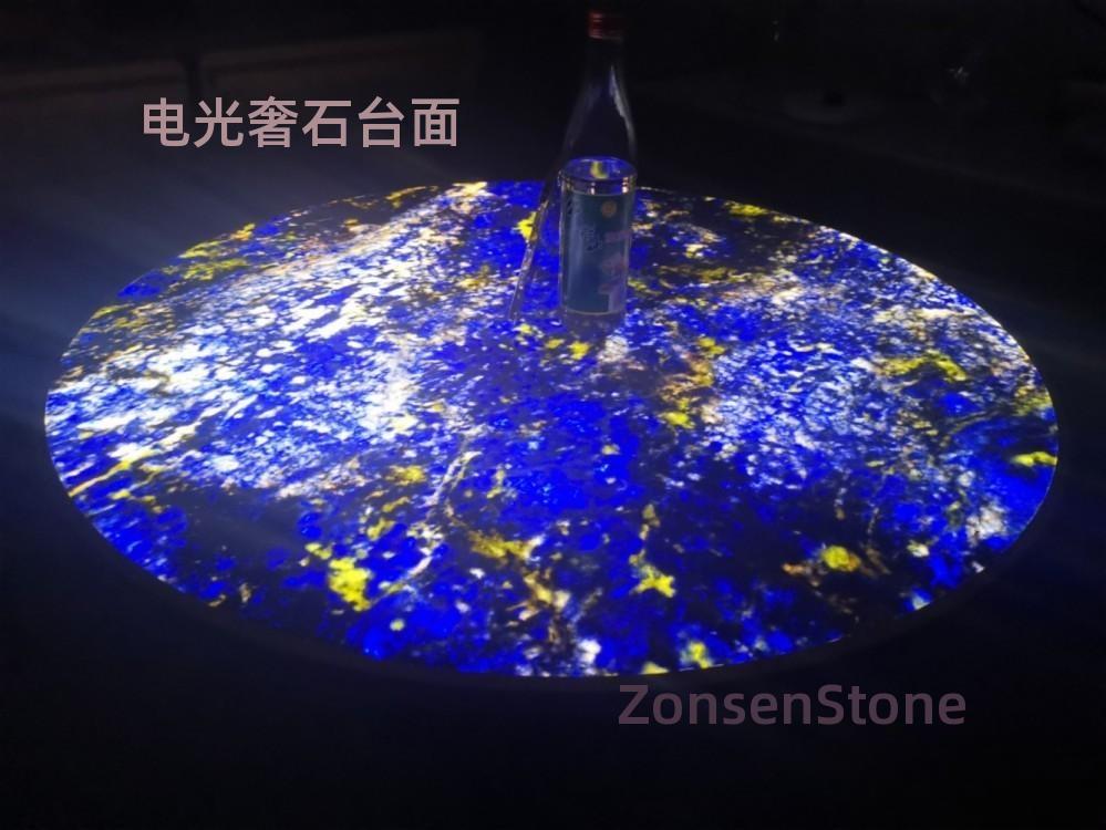 Electric-gloss stone countertop