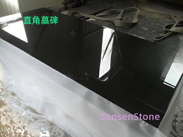 Right-angle tombstone
