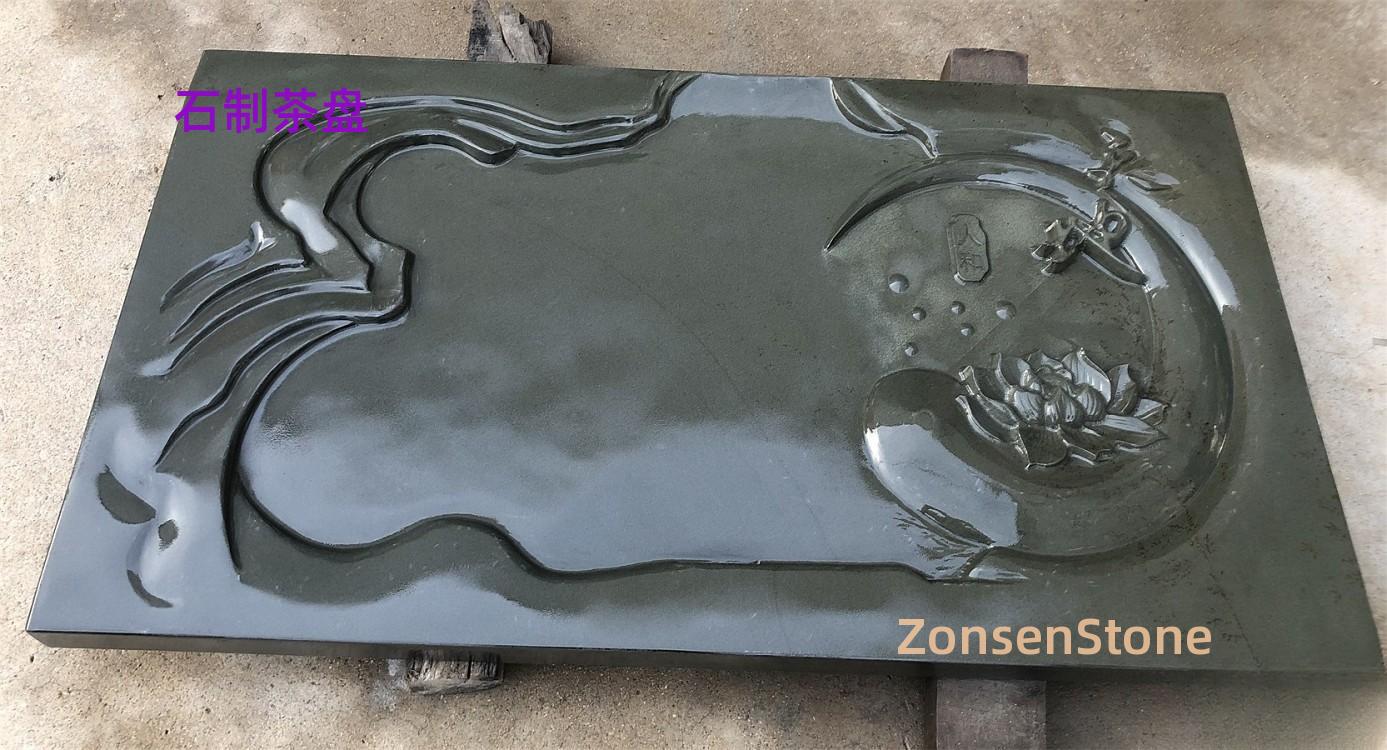 Stone tea tray