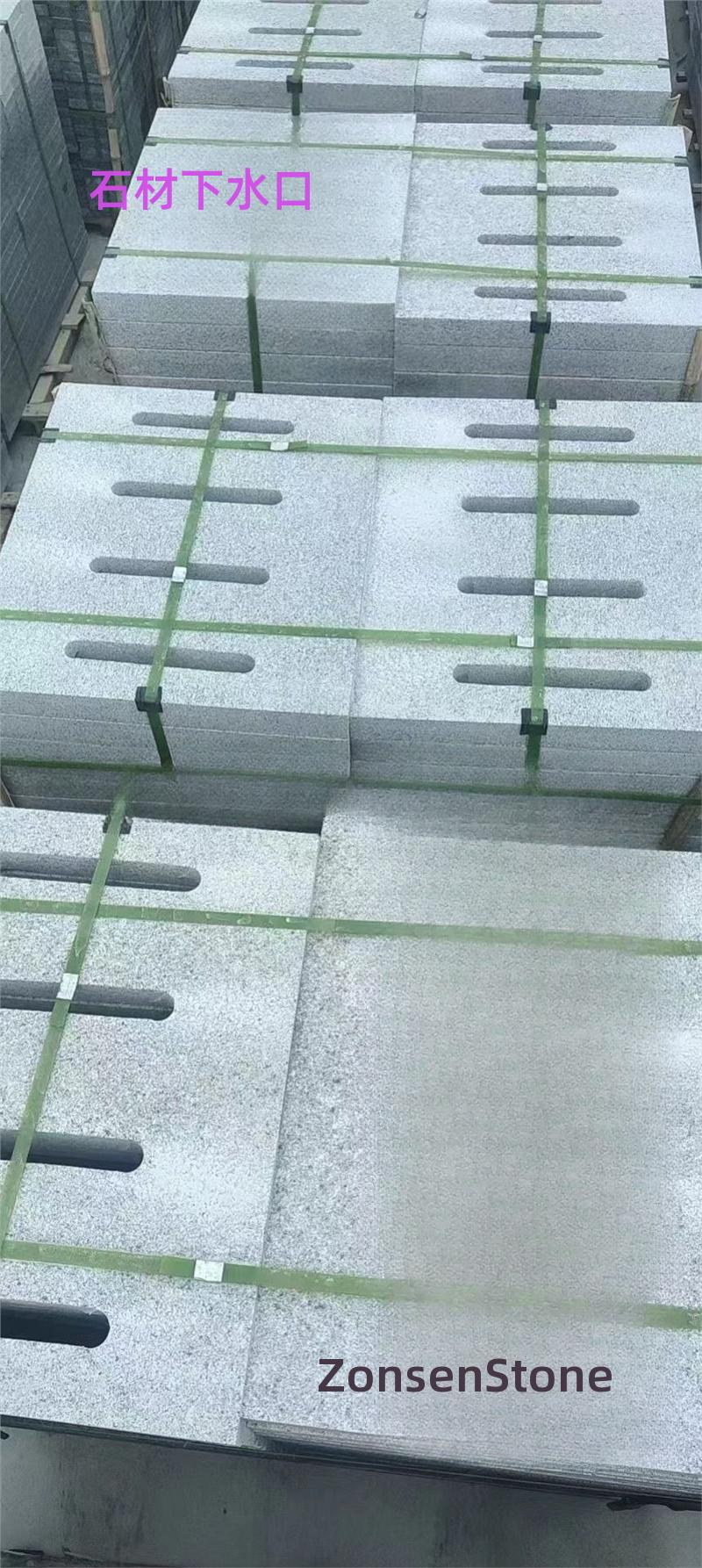 Stone drain