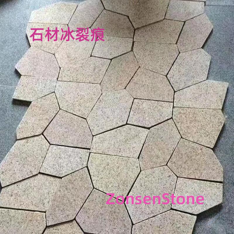 Stone cracks