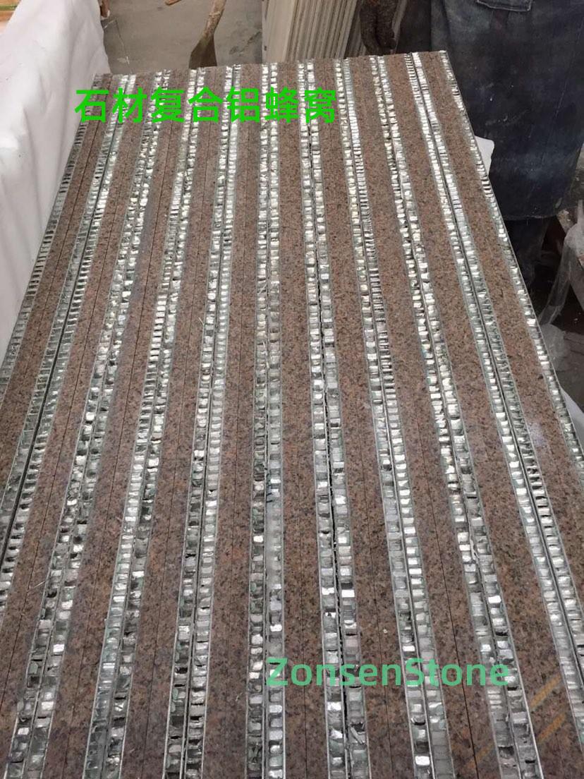 Stone composite aluminum honeycomb