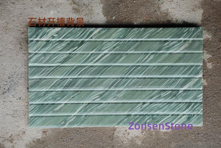 Grooved stone background