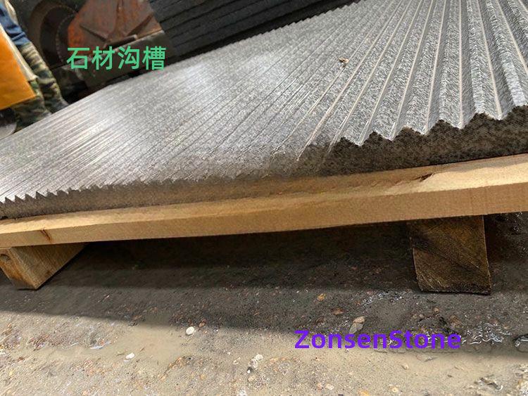 Stone trench