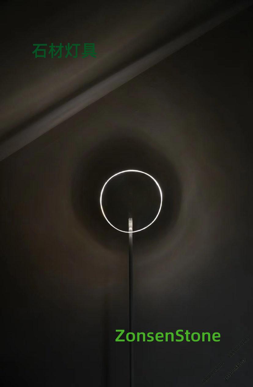 Stone lighting fixtures