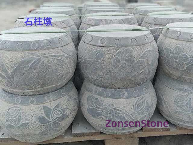 Stone pillar pier