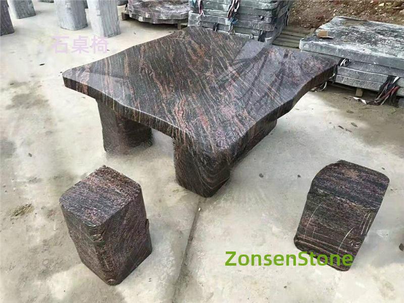 Stone Tables and Chairs