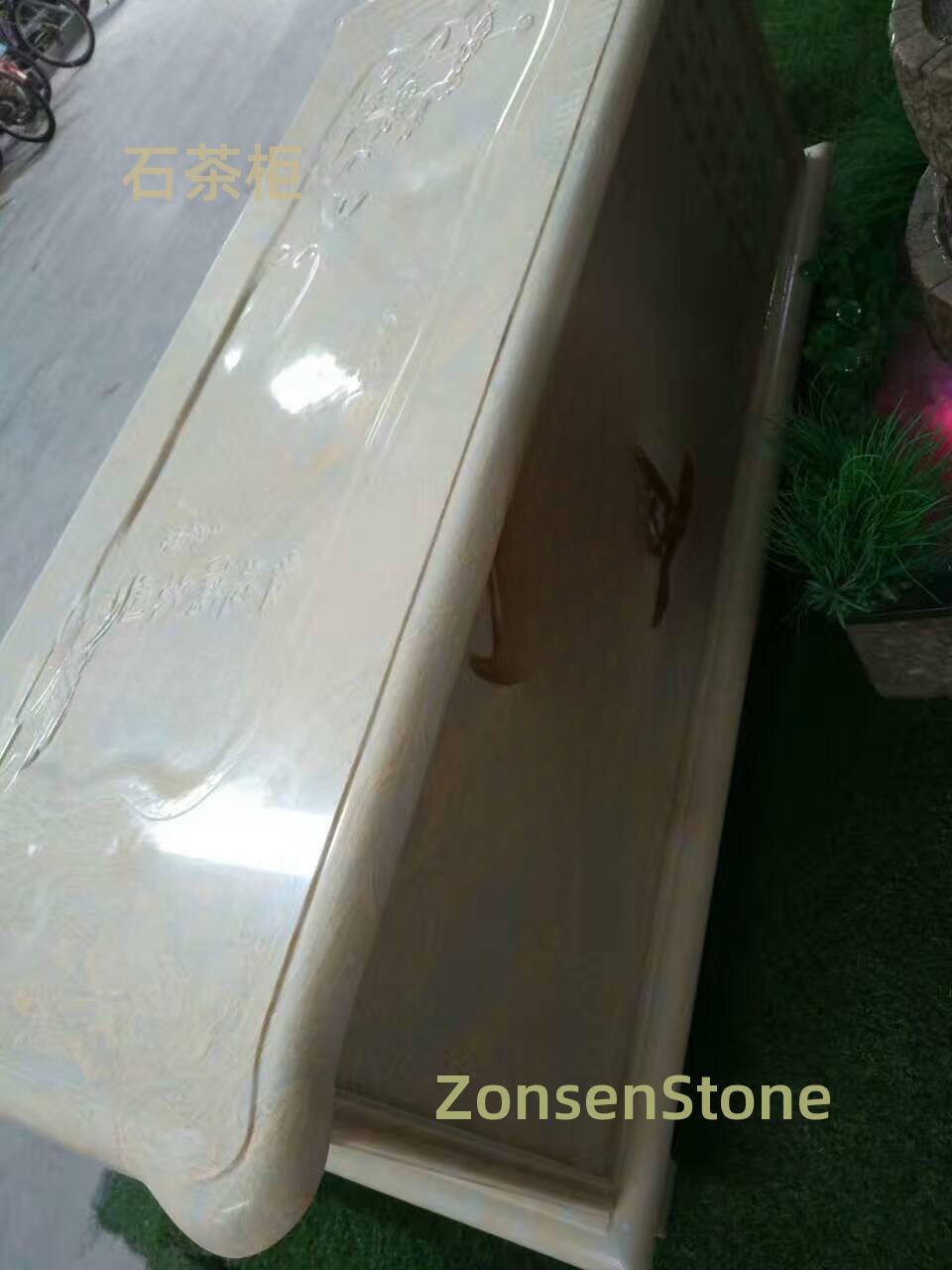 Stone tea cabinet