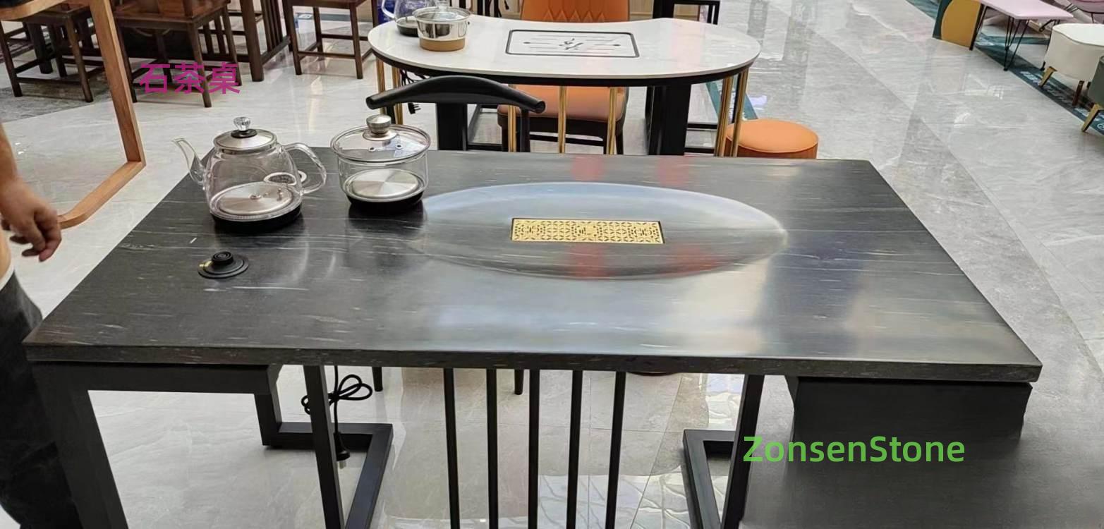 Stone tea table