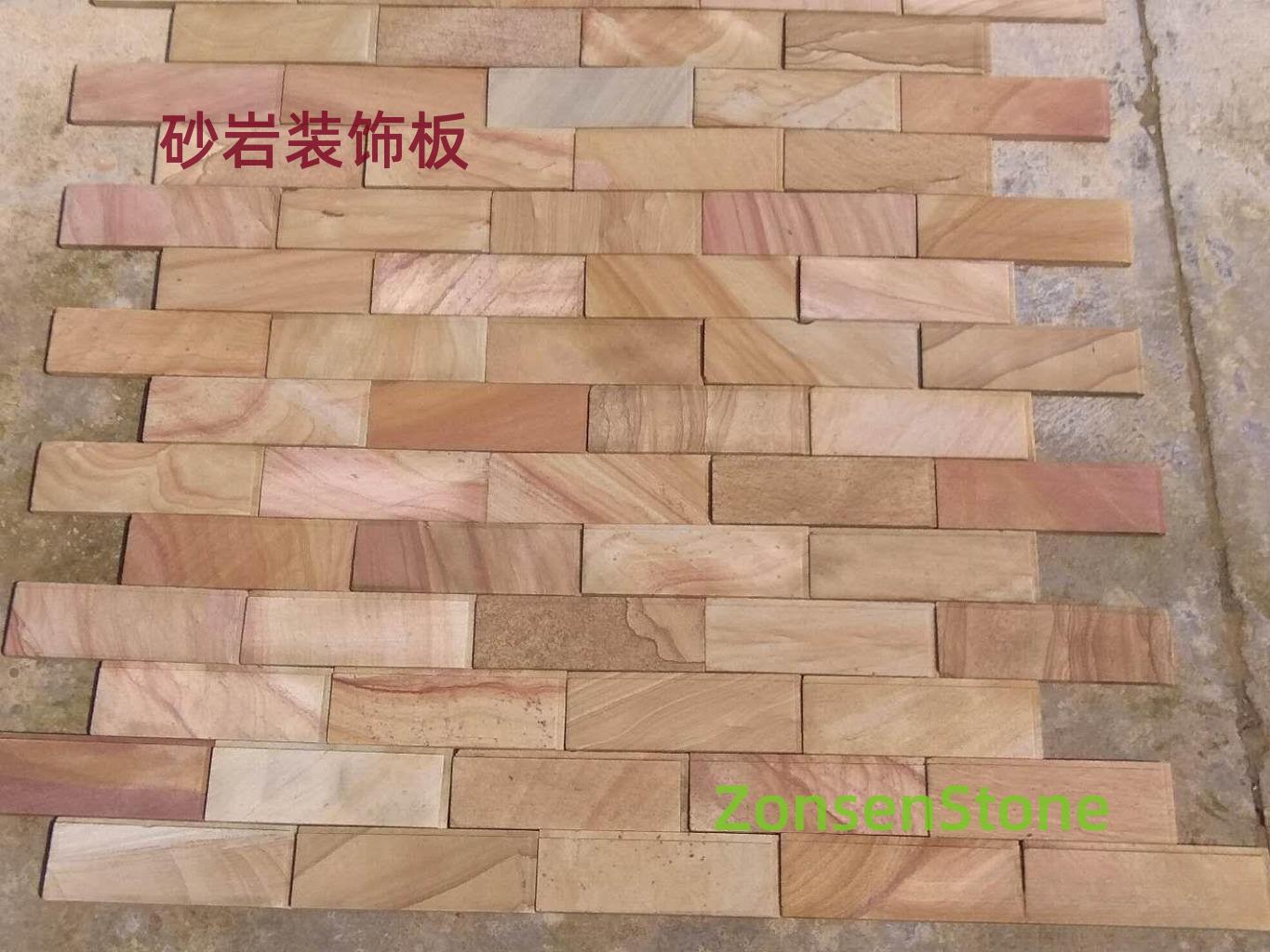 Sandstone decorative panels