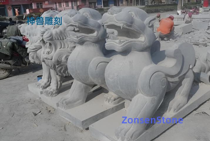 Mythical Beast Carving