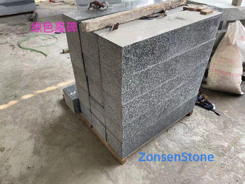 Green tombstone