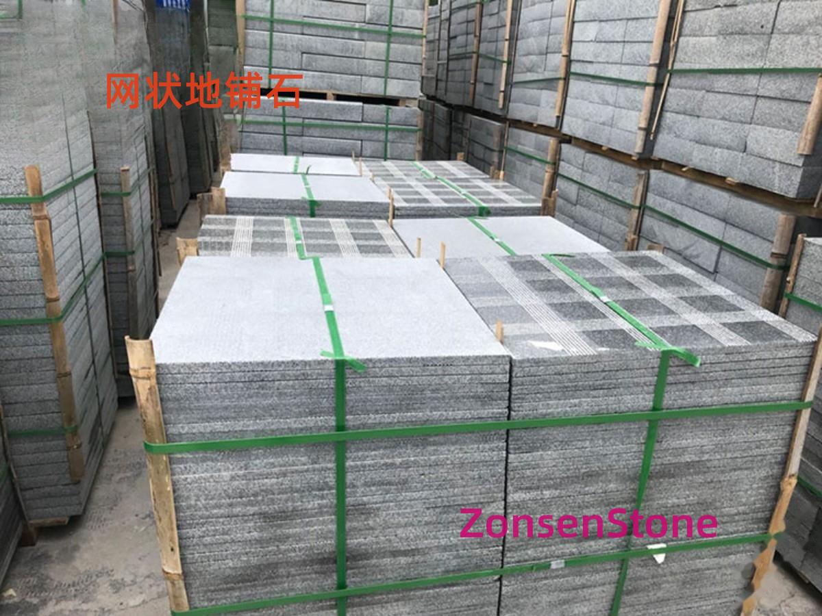 Mesh paving stones