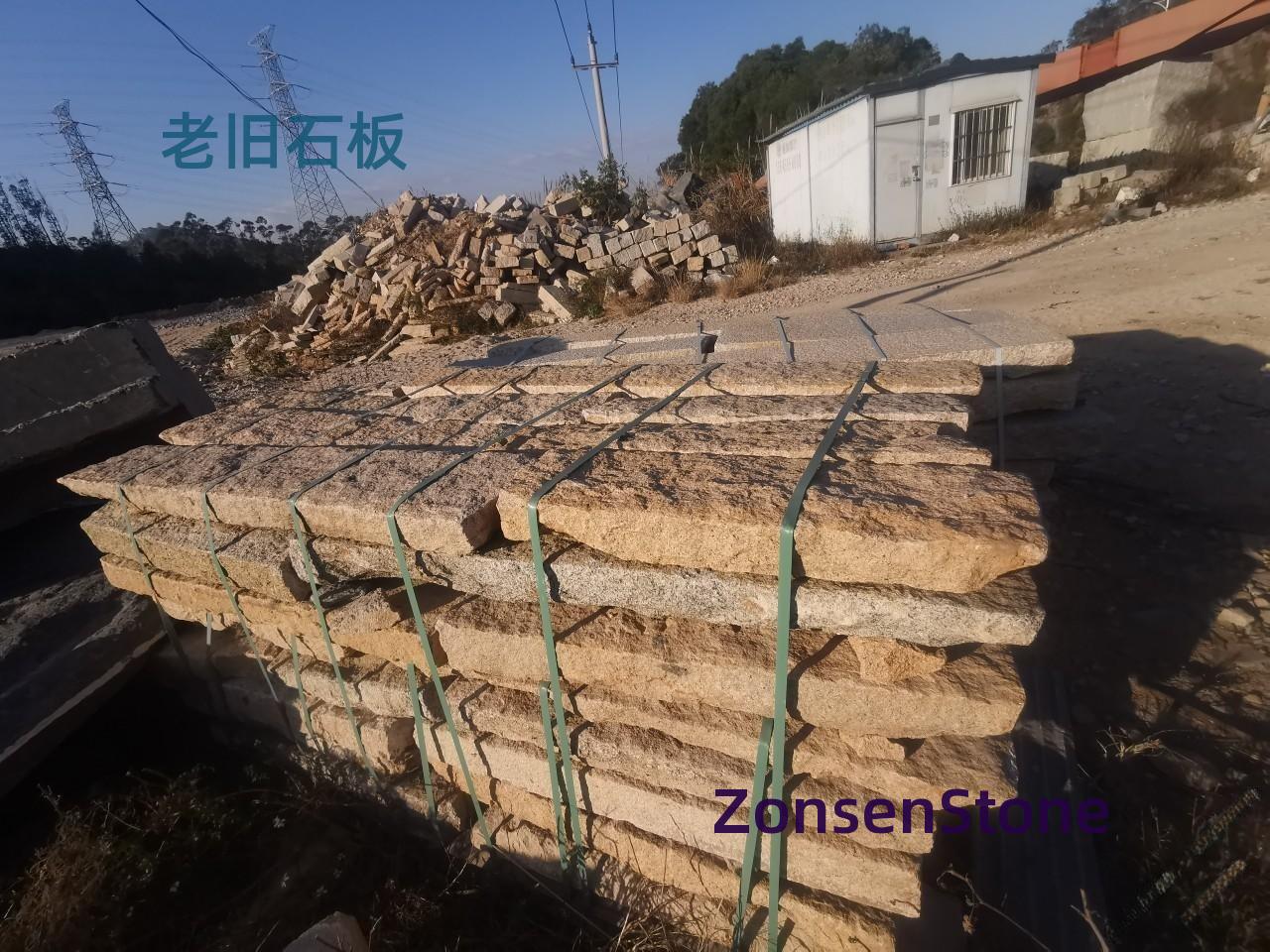 Old stone slabs