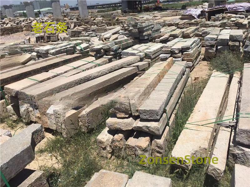 Old stone slabs