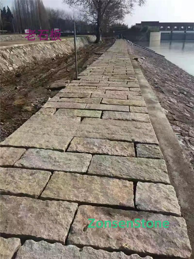 Old stone slab