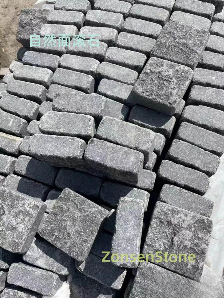 Natural surface rolling stones