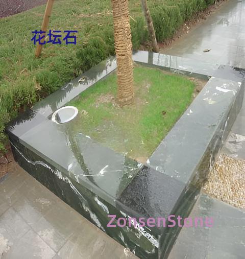 Flower bed stone