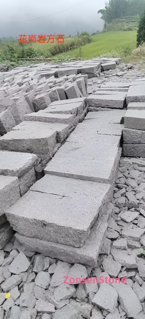 Granite square stone