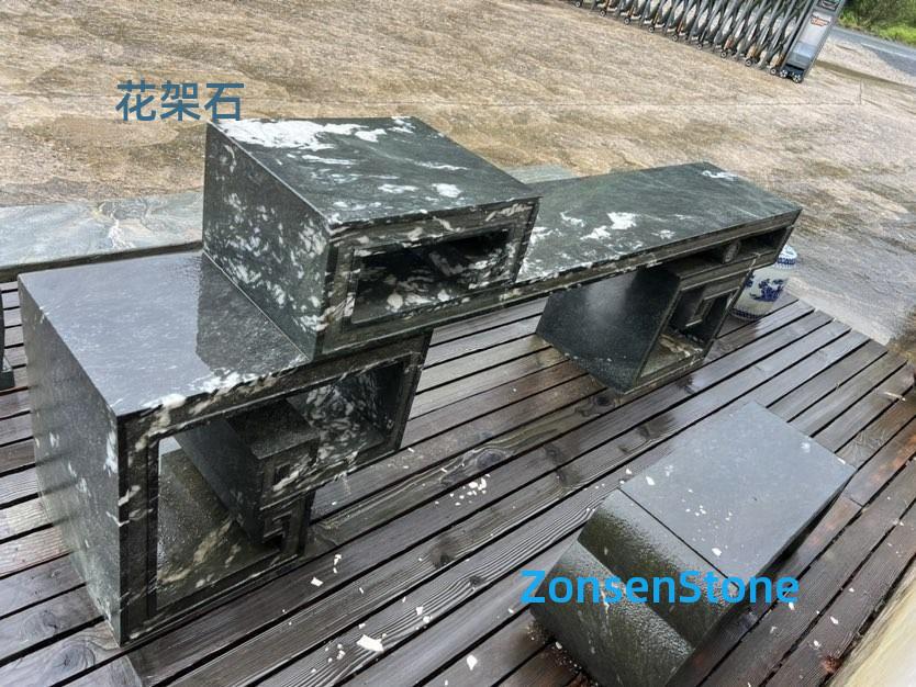 Flower stand stone