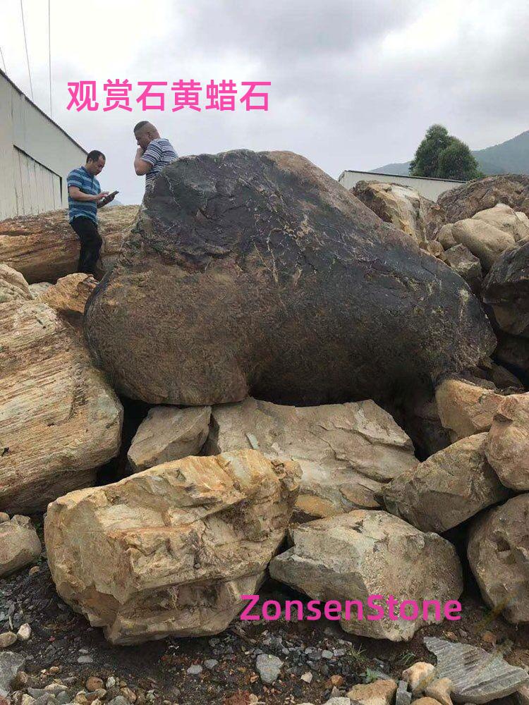 Ornamental Yellow Wax Stone