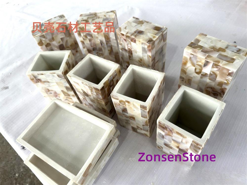 Shell stone crafts