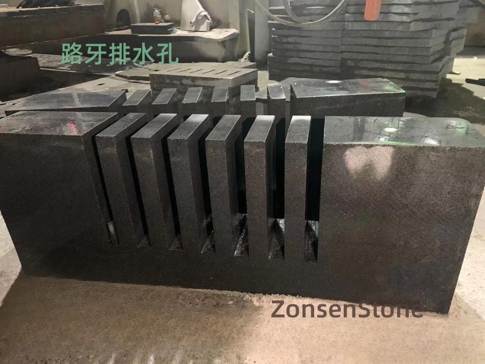 curb drainage holes