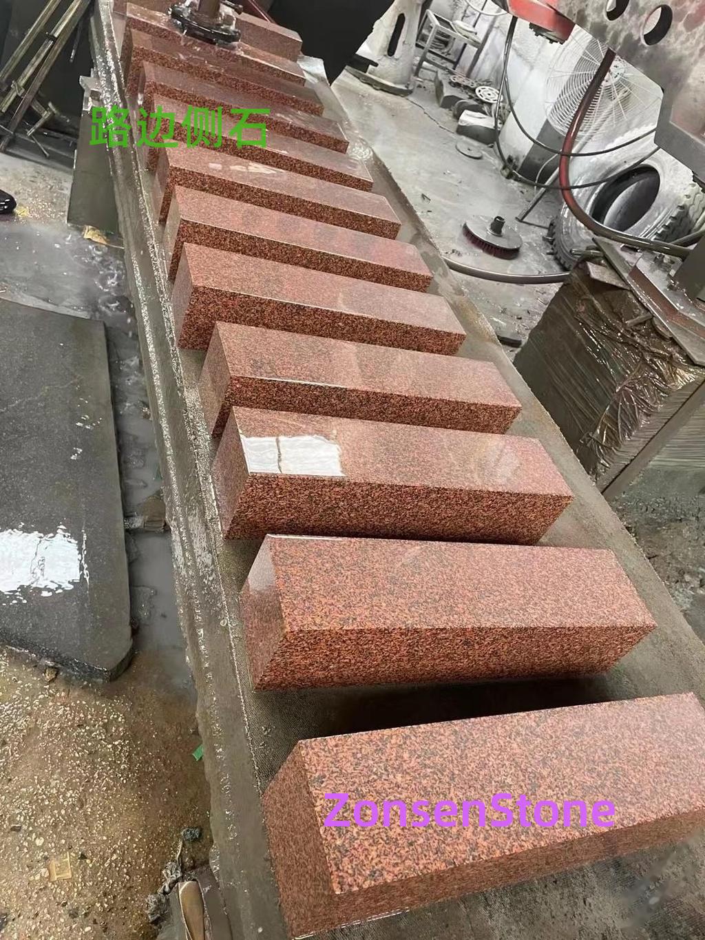 Roadside curbstone