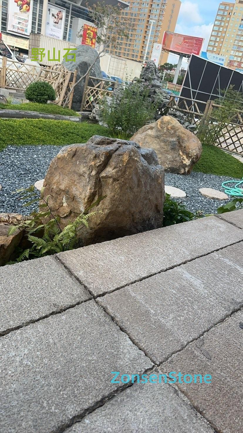 wild mountain stone