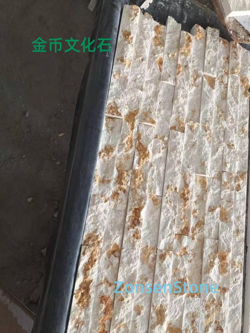 Gold Coin Cultural Stone