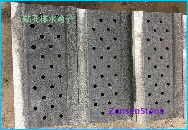 Drilled drainage grate