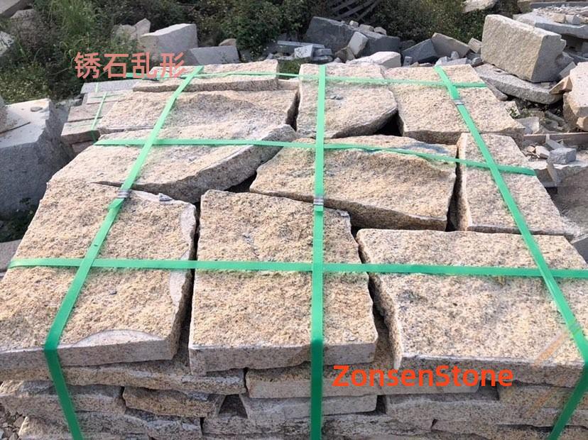 Rust stone irregular shape